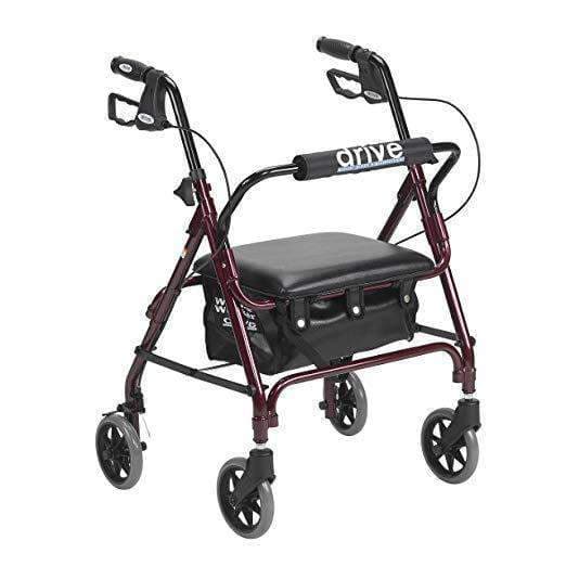 Drive Medical Junior Rollators with Padded Seat - Senior.com Rollators